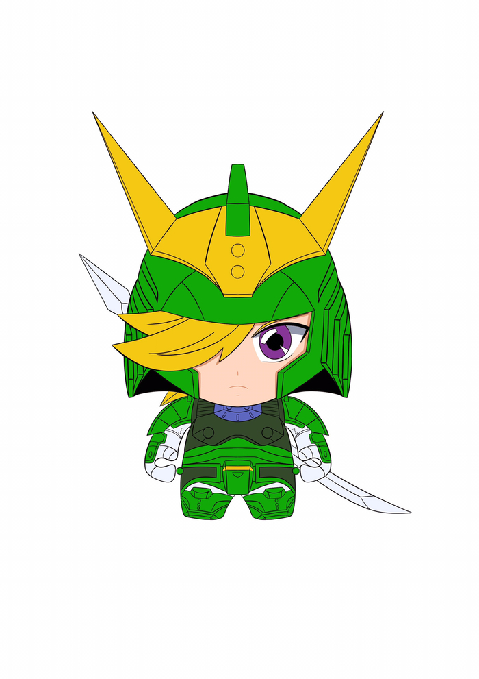 q版魔神坛斗士 五小强 四大魔将 武装形态 (images 缇威缤)