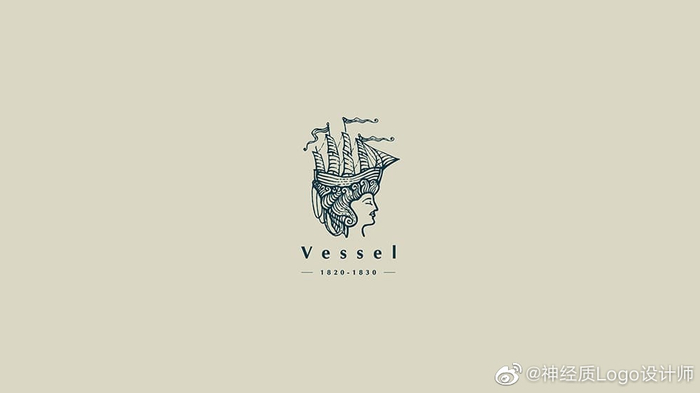 美式卡通!人物版画Logo设计__财经头条__新浪财经