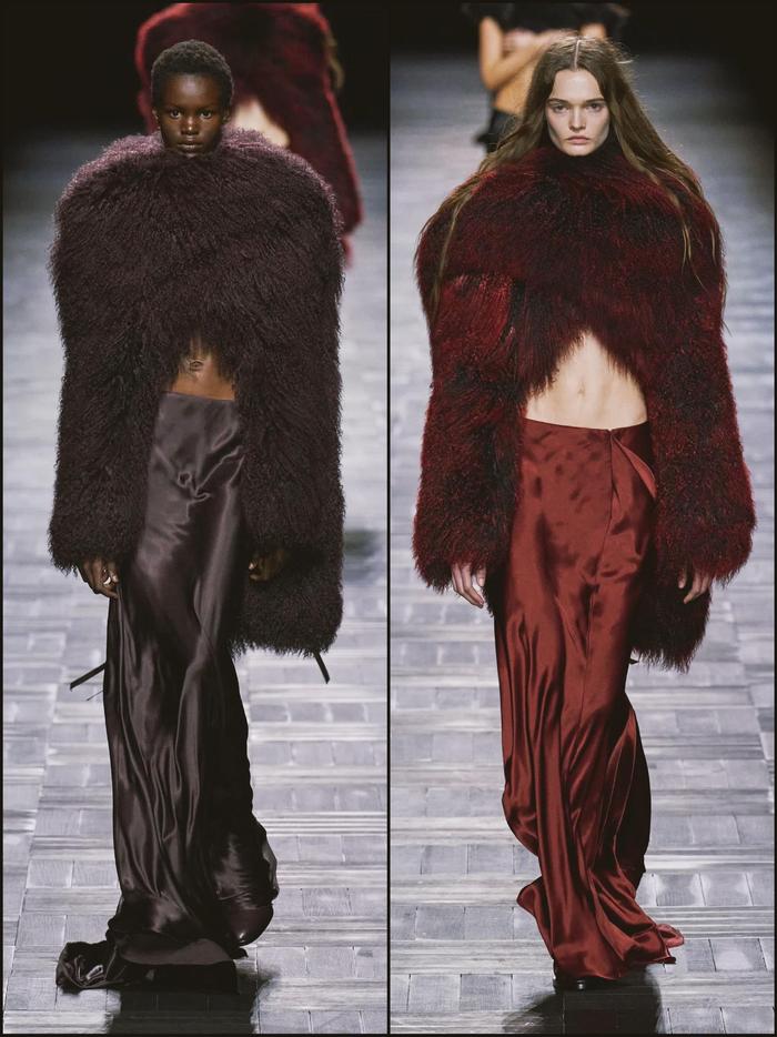 ann demeulemeester 2023秋冬系列 去年上记忆深刻的一场大秀