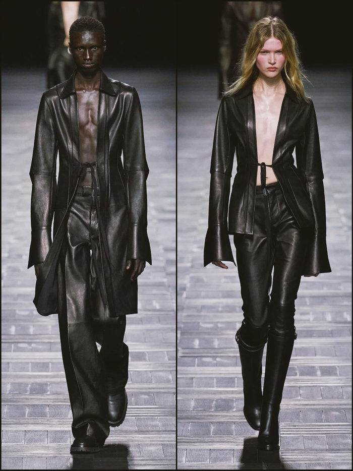 anndemeulemeester2023秋冬系列去年上记忆深刻的一场大秀