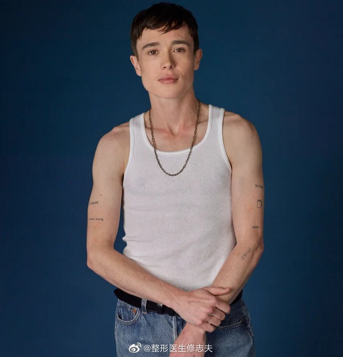 加拿大演员elliotpage变性前后变化大不大nbsp