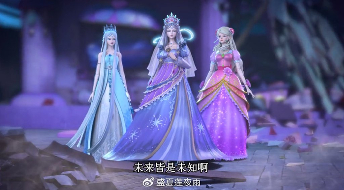 叶罗丽冰公主的头发长度被银尘代替新造型的思思发量惊人