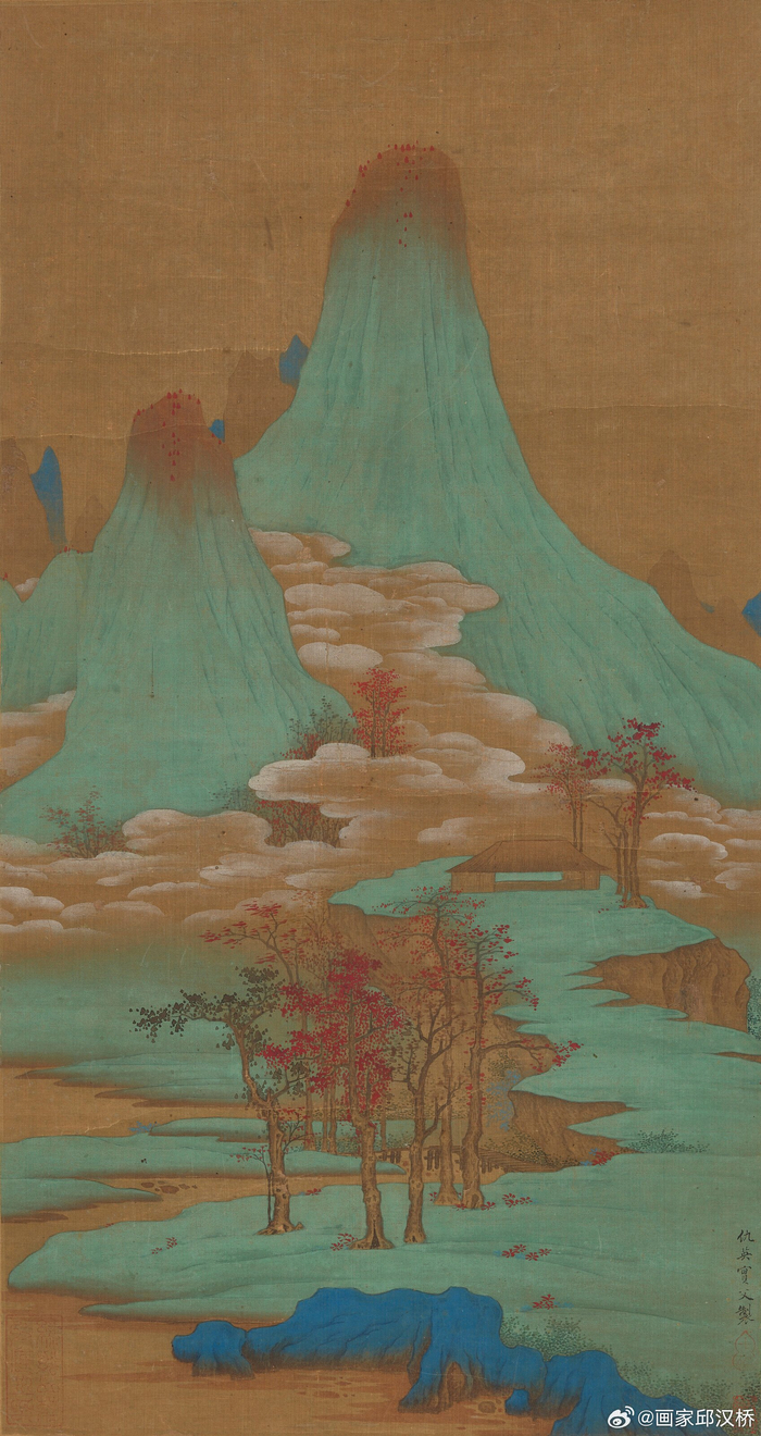 明代画家仇英国画作品