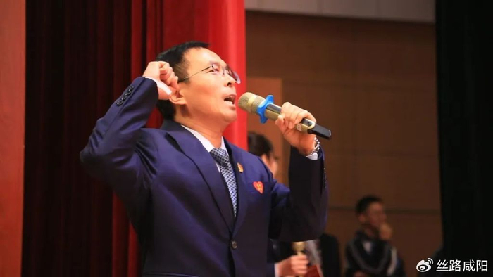 携十年锋芒战百日时光记咸阳彩虹中学高2024届高三百日誓师大会