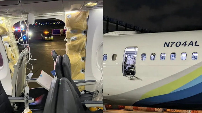 会犯如此严重的错误:今年1月5日,阿拉斯加航空公司一架波音737 max 9