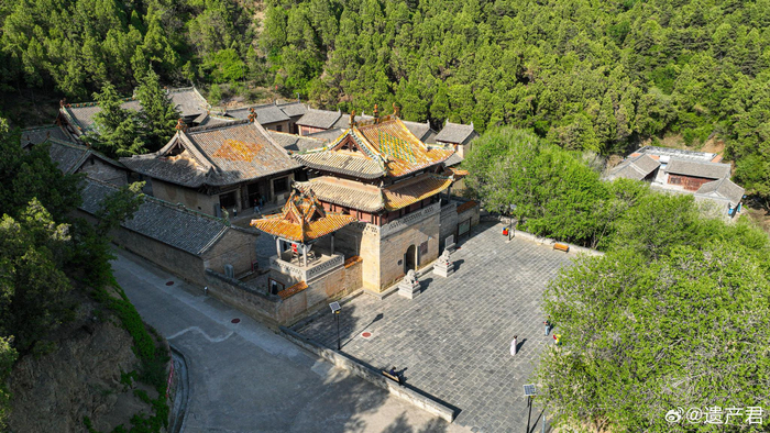山西高平开化寺航拍__财经头条