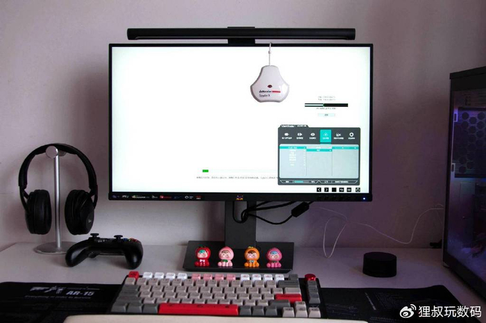 优派vg24814k显示器边框窄色彩赞无颗粒感小屏也有大作为