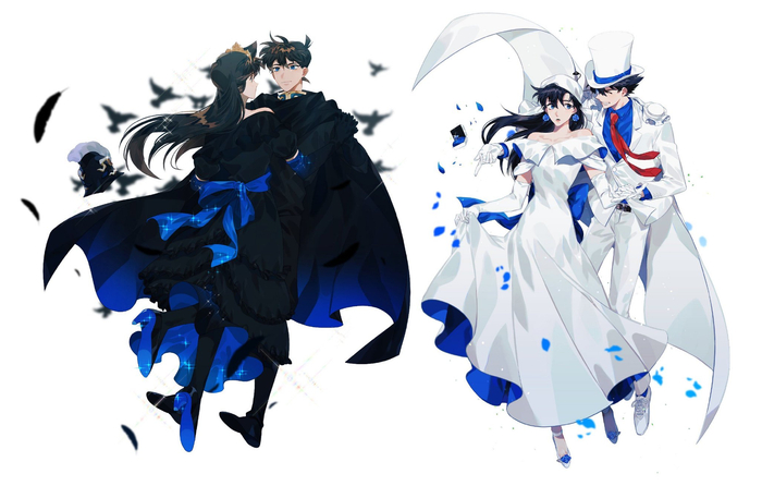 新兰&快青,官配就是香! twi :kidkuroba4869