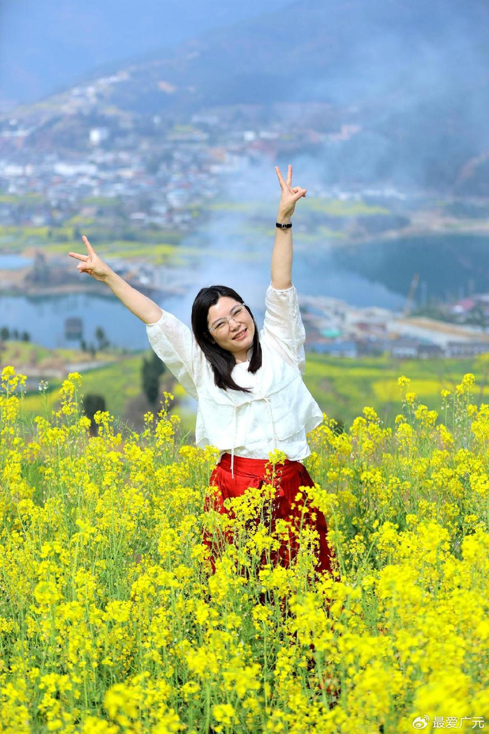 广元最美花海出炉,朝天樱桃花,利州油菜花,你想去哪里吗?|广元|油菜花