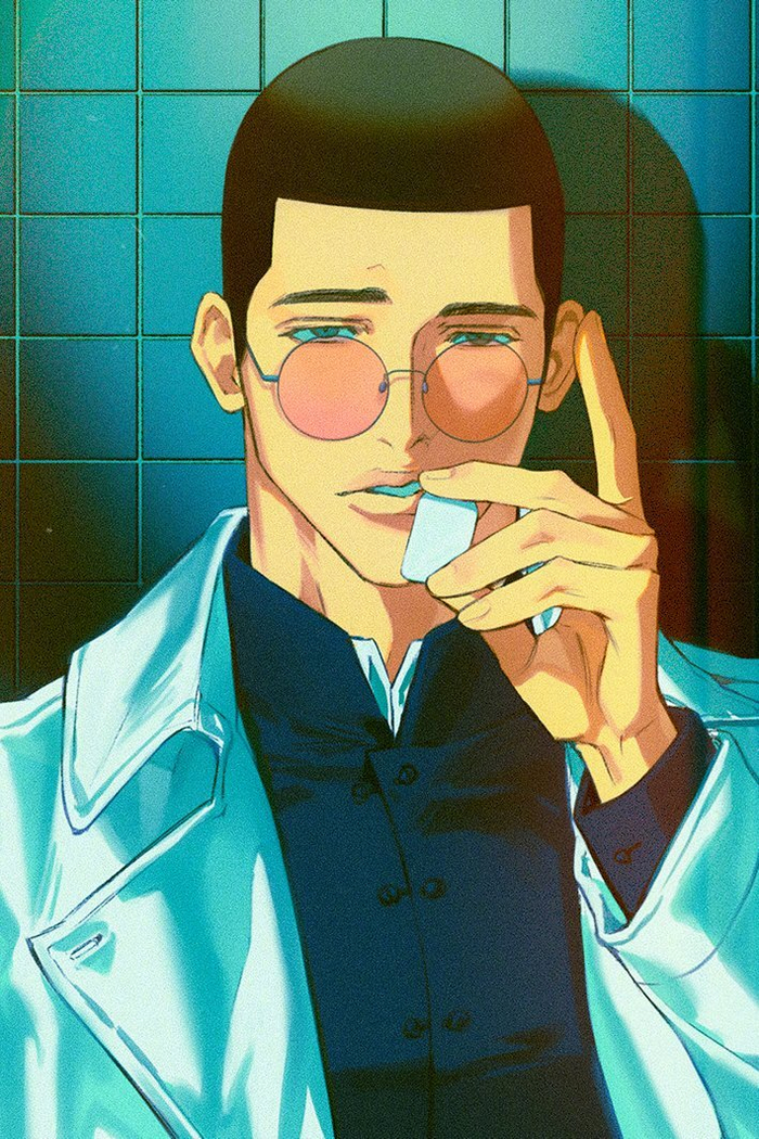 这画风真的帅到我头发昏