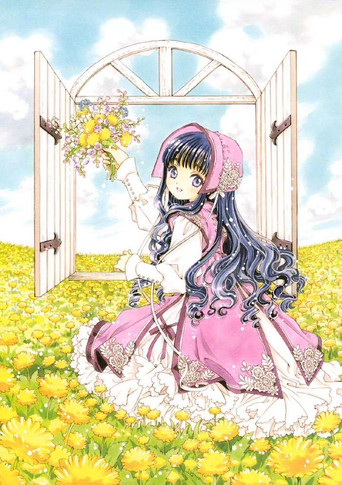 祝 大道寺知世9月3日生日快乐 知世老婆的原画美的太超前了!