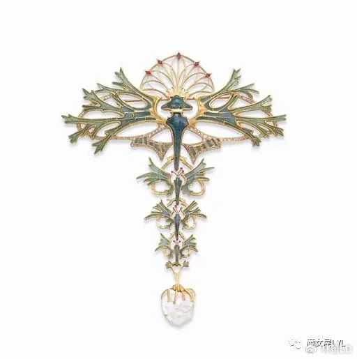 法国新艺术运动首饰大师paulgabrielliénard作品欣赏