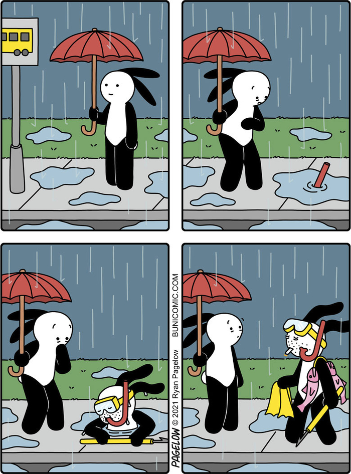 搞笑的多格漫画,看似荒诞不经,实则十分现实|多格|漫画|布尼_新浪新闻