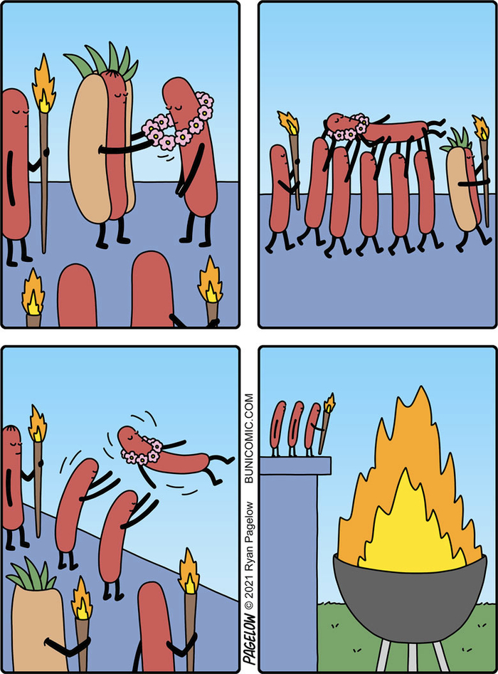 搞笑的多格漫画,看似荒诞不经,实则十分现实|多格|漫画|布尼_新浪新闻