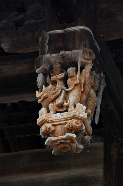 中国古代建筑构件丨垂花