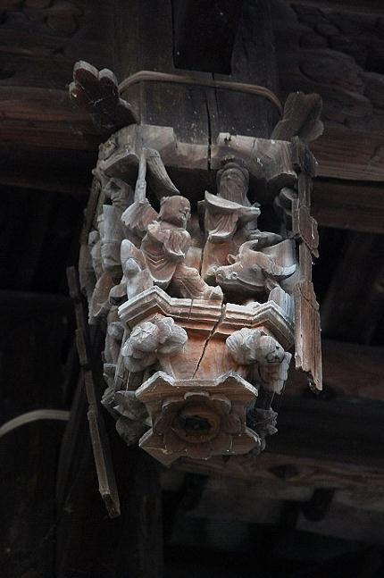 中国古代建筑构件丨垂花