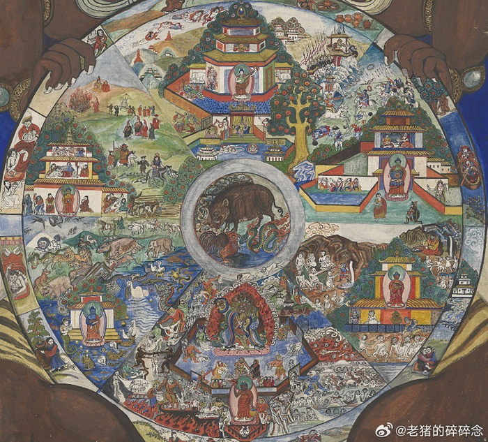西藏唐卡.阎罗王像｜台北故宫博物院藏