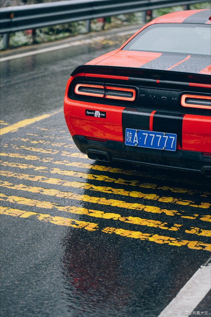 汽车摄影道奇地狱象