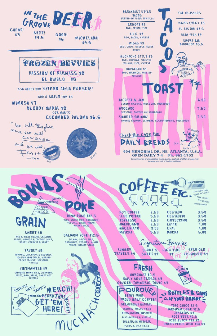 涂鸦风格的海报设计