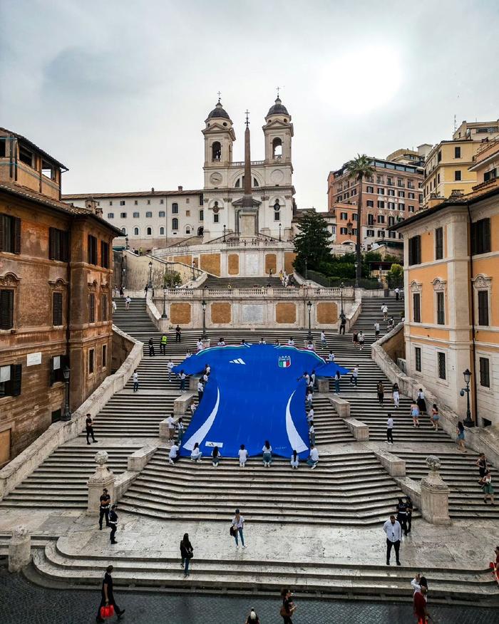 在意大利罗马著名的景点西班牙阶梯(spanish steps)