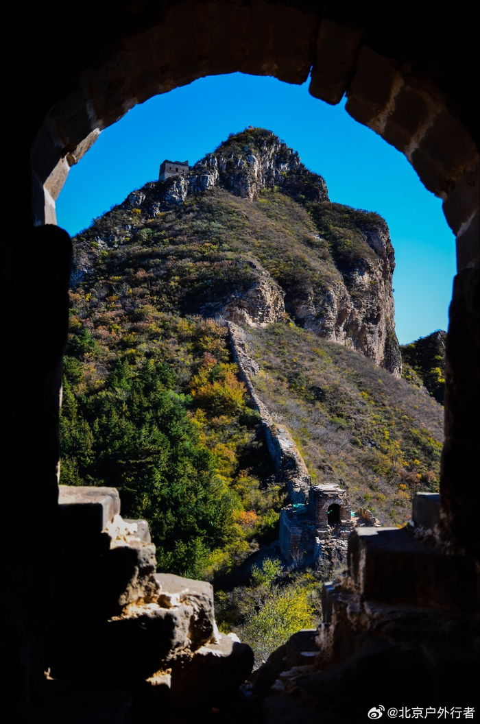 北京古北口卧虎山长城,惊艳了这个秋天!