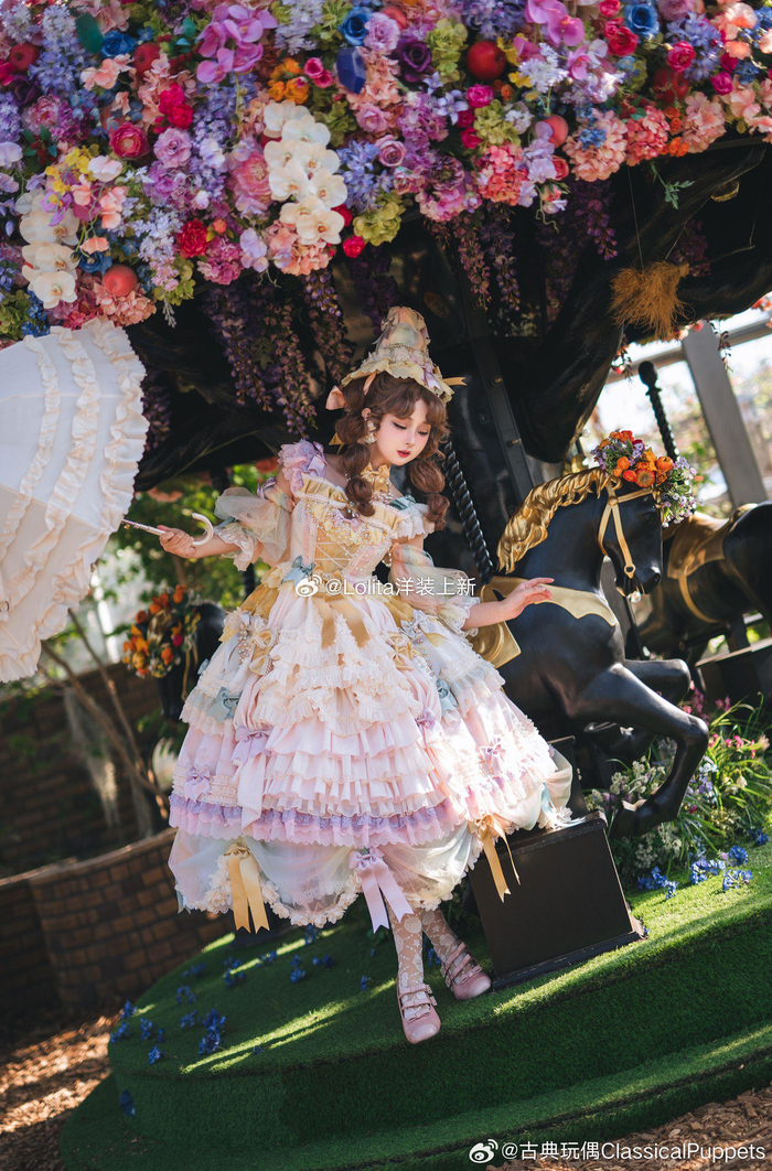 电阻古典玩偶classicalpuppets裙子安东尼蛋糕花嫁图透