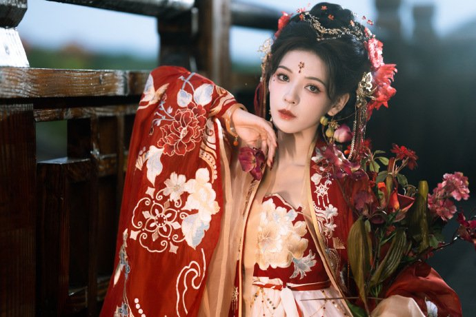 张予曦古风造型 啊啊啊任何人没有看过这一组的我都会伤心的ok?