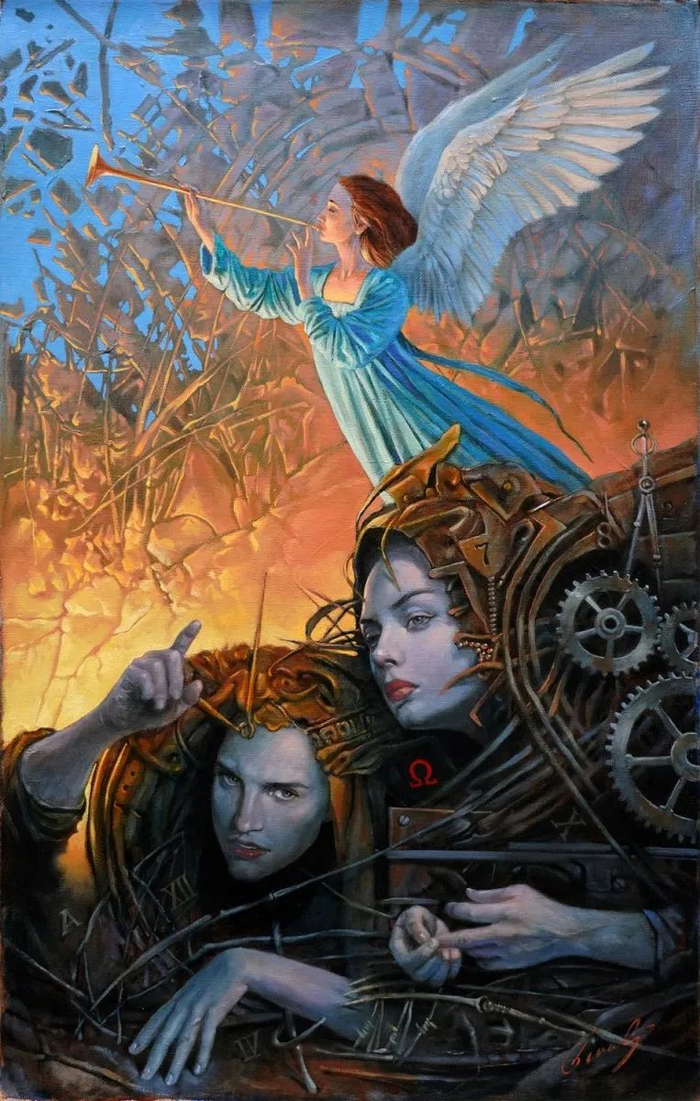 让人看不懂的荒诞画作,画家:现实世界的倒影