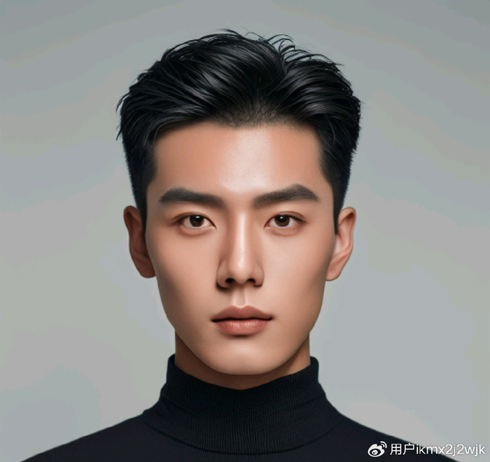 2024尝试时尚男士发型的不二选择:圆寸头,飞机头,分头发型