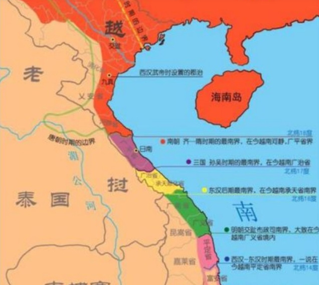 越南趁明清易代之际北上侵占清朝领土,直到晚清才划定边界|明朝|宋朝|北宋|康熙|安南_新浪新闻