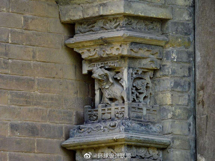 中国古代传统建筑构建丨 墀头(chí tóu)