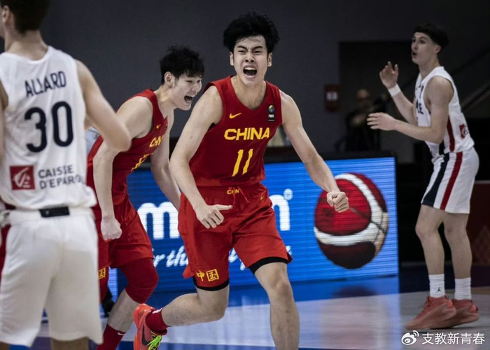 中国男篮真正有希望了!u17男篮世界杯:中国队73-70击败法国