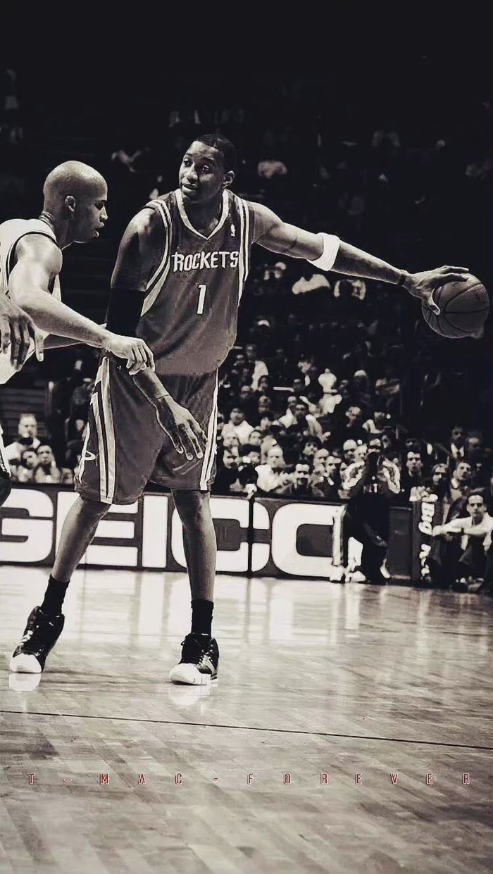 麦迪这组单手持球照太经典了