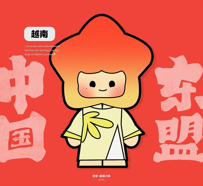 IP形象设计|中国-东盟咣咣Goh! by 野生胖鸟__财经头条