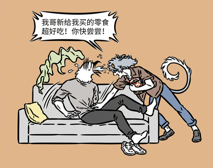 非人哉:海燕与刑天撞衫,哮天误暴击海燕,刑天上厕所被当成海燕|海燕