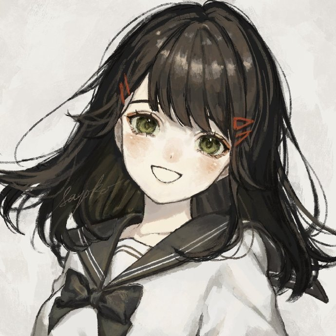 二次元少女插画形象twisayosny2