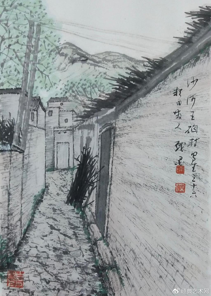 审视陈国慧的作品,离不开"古法和个性",离不开"形式和内涵".