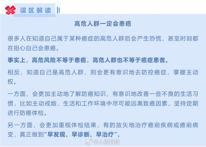 收藏了解!6种常见癌症的高危人群有哪些