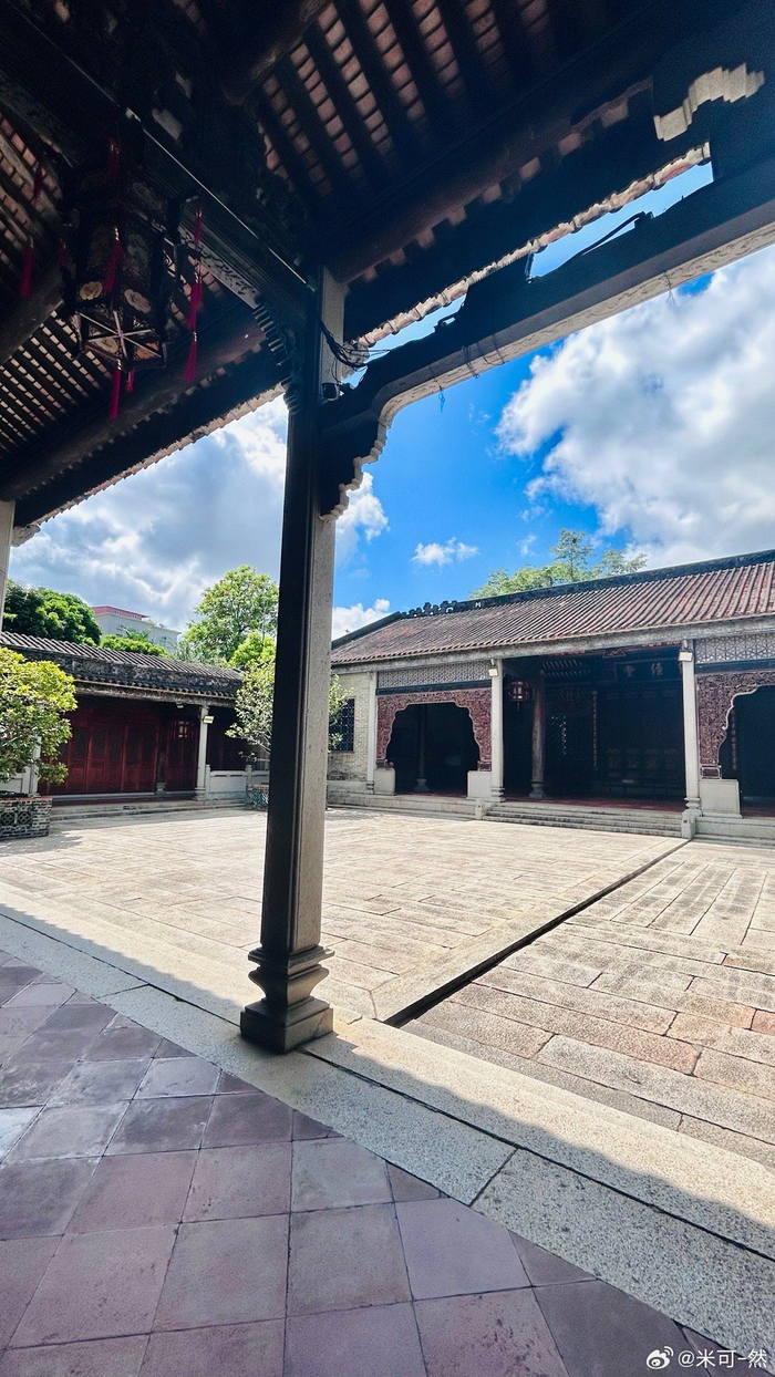 珠海北山大院杨氏宗祠微博今天有毛病不能复制文字