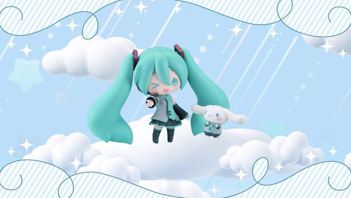 初音未来 x 玉桂狗 粘土人