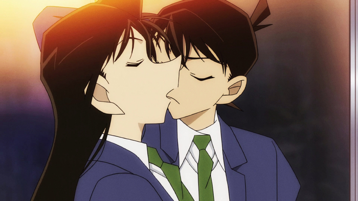 柯南都亲过了,新一你什么时候能亲上啊!