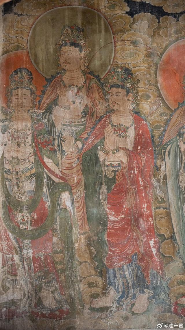 山西广胜寺上寺元明菩萨壁画因遮挡易被忽略