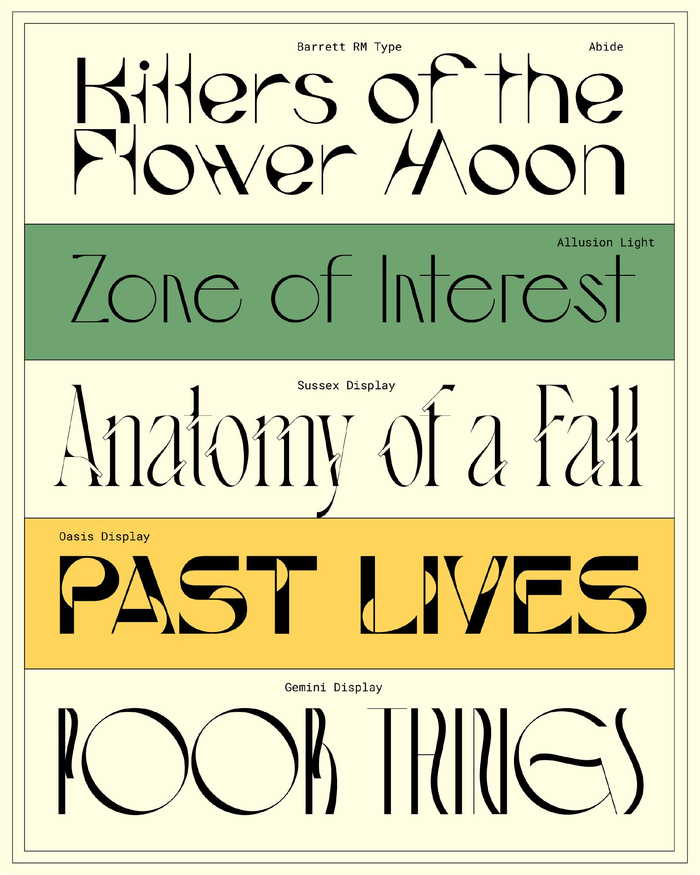 这些英文字体设计既个性又好看