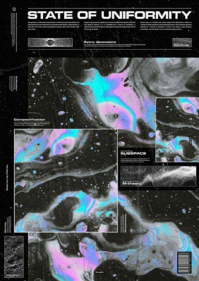 蒸汽波海报风格