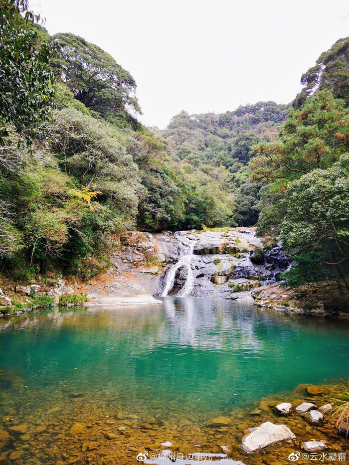 冬日里的九峰村