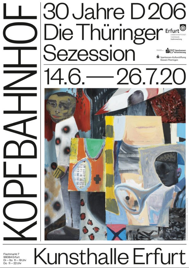 爱尔福特艺术中心海报设计欣赏德国设计工作室bureauest