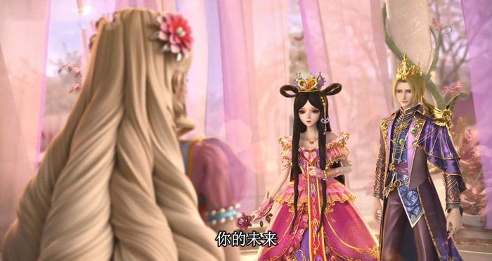 叶罗丽金花冠:灵公主是罗丽鲜花的养分,辐射姐姐再次露脸|罗丽|公主