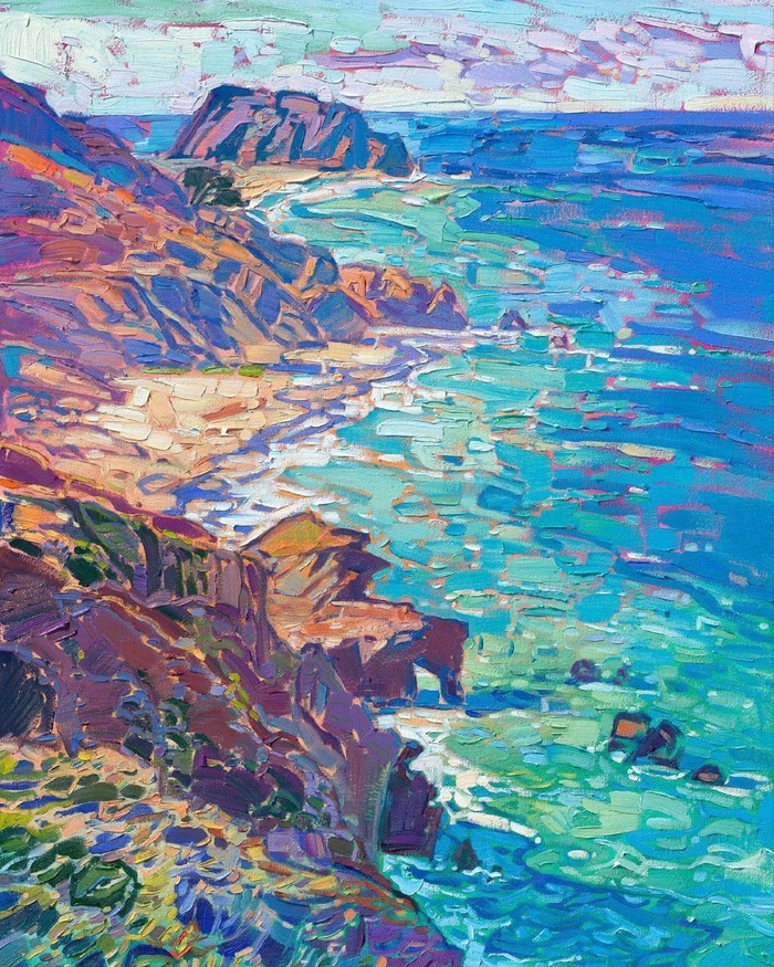 炸裂的色彩,展现光的魅力,新式印象派让人越看越爱