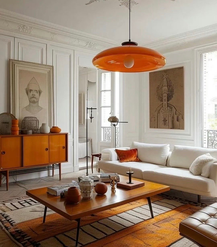 白色 爱马仕橙的轻法式风格,最近几年