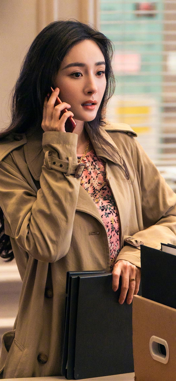 我幂姐心动打满的锁屏壁纸